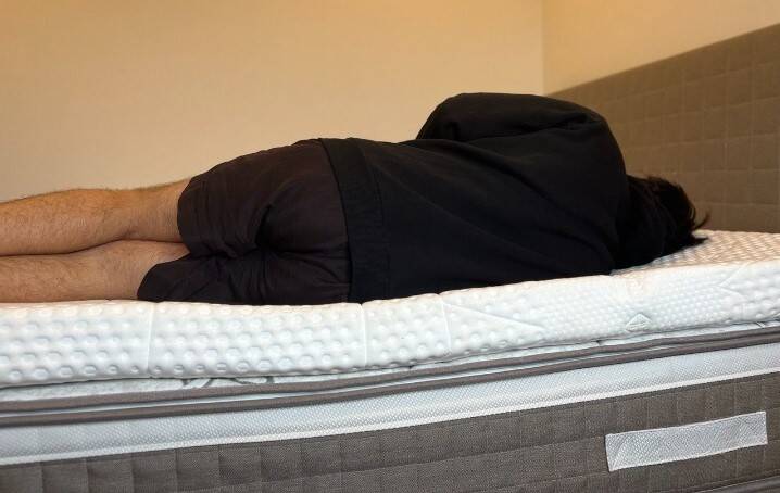 emma diamond topper visto de lado